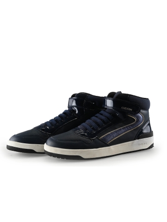 Geox Hoge sneakers Blauw 328845
 Maat 38
 