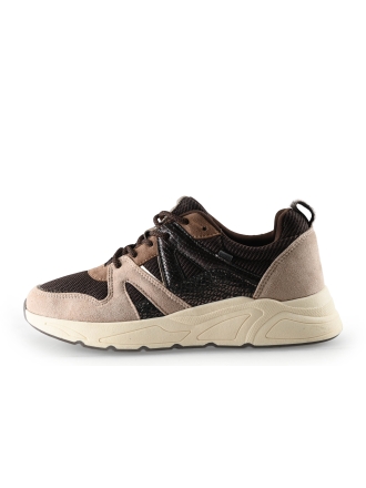 Poelman Sneakers Bruin 328930
 Maat 42
 