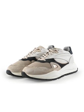 Manfield Sneakers Beige 328977
 Maat 42
 