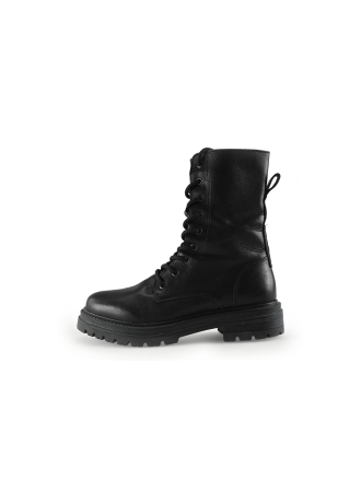 Manfield Veterboots Zwart 329154
 Maat 37
 