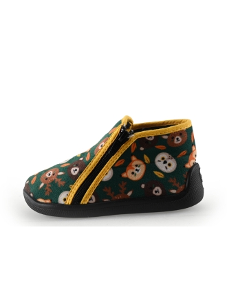 Milo & Mila Pantoffels Groen 329286
 Maat 24
 