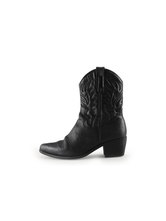 Manfield Cowboy laarzen Zwart 329316
 Maat 39
 