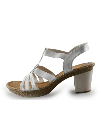 Rieker Sandalen Beige 329581
 Maat 42
 