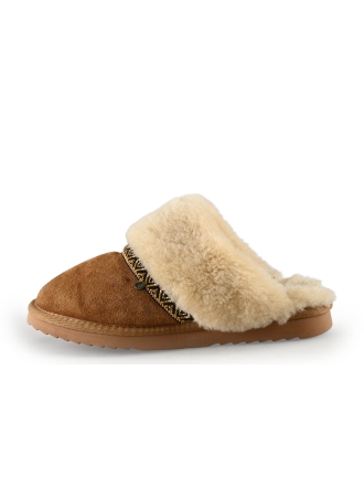 Warmbat Pantoffels Cognac 329706
 Maat 43
 