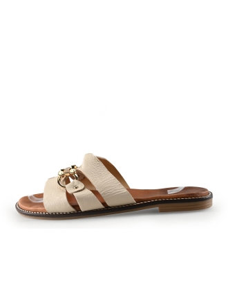 Manfield Slippers Wit 329722
 Maat 42
 