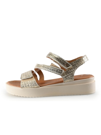 Manfield Sandalen Goud 329735
 Maat 39
 