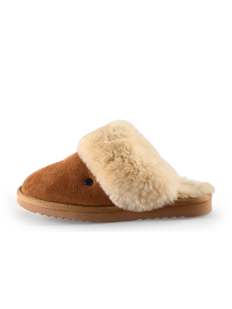 Warmbat Pantoffels Cognac 329787
 Maat 37
 