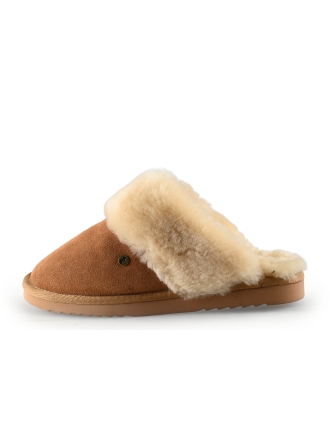 Warmbat Pantoffels Cognac 329800
 Maat 40
 