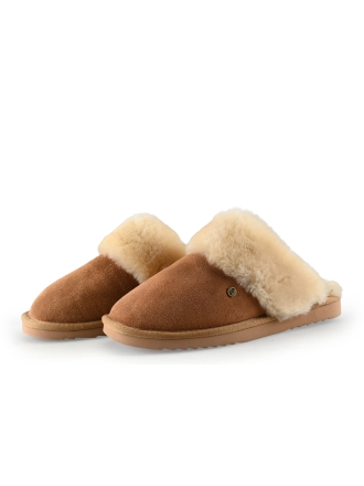 Warmbat Pantoffels Cognac 329800
 Maat 40
 