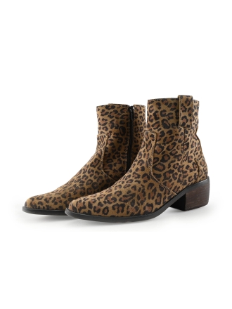 Nelson Enkellaarzen Beige 329821
 Maat 38
 