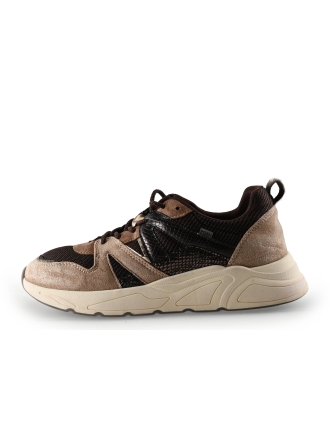 Poelman Sneakers Bruin 329910
 Maat 41
 