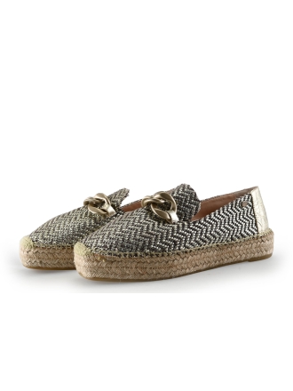Fred de La Bretoniere Espadrilles Goud 329989
 Maat 40
 