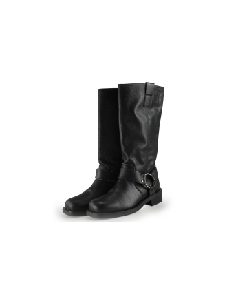 Nelson Biker boots Zwart 330122
 Maat 38
 