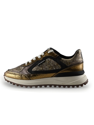 Floris van Bommel Sneakers Goud 330131
 Maat 38
 