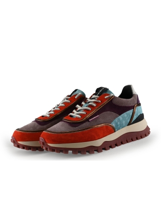Floris van Bommel Sneakers Rood 330133
 Maat 39
 