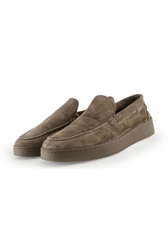 Manfield Loafers  Grijs 330173
 Maat 43
 