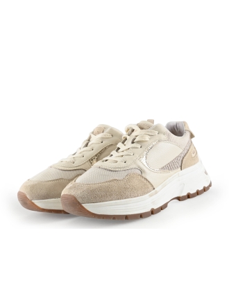 Manfield Sneakers Beige 330231
 Maat 39
 