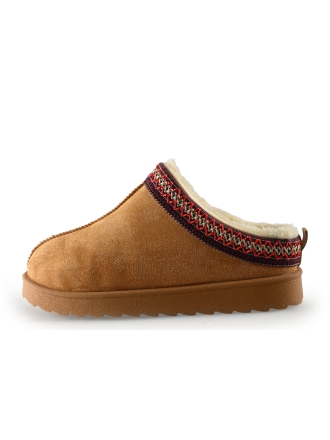 Nelson Pantoffels Cognac 330269
 Maat 40
 