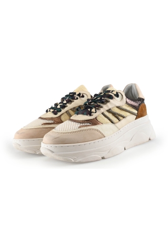 Poelman Sneakers Bruin 330298
 Maat 41
 