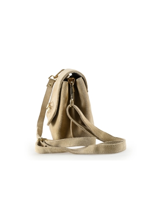 Manfield Handtas Beige 330300
 Maat standaard
 