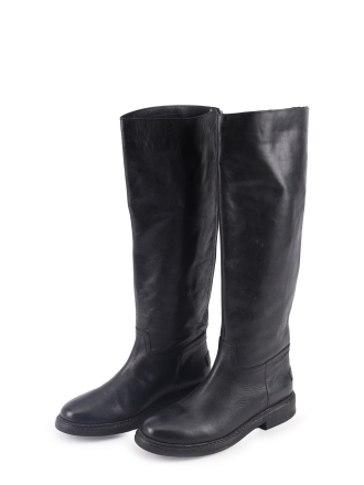 Shabbies Amsterdam Laarzen Zwart 330408
 Maat 40
 