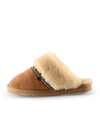 Warmbat Pantoffels Cognac 330440
 Maat 39
 