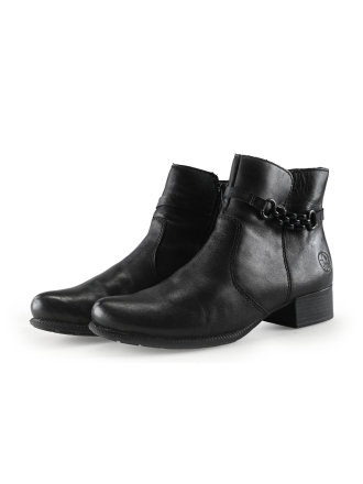 Rieker Enkellaarzen Zwart 330453
 Maat 38
 