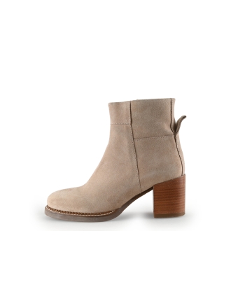 Shabbies Amsterdam Enkellaarzen Beige 330511
 Maat 38
 