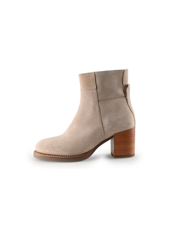 Shabbies Amsterdam Enkellaarzen Beige 330539
 Maat 38
 