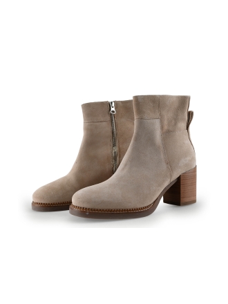 Shabbies Amsterdam Enkellaarzen Beige 330541
 Maat 39
 