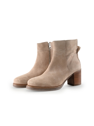 Shabbies Amsterdam Enkellaarzen Beige 330545
 Maat 39
 