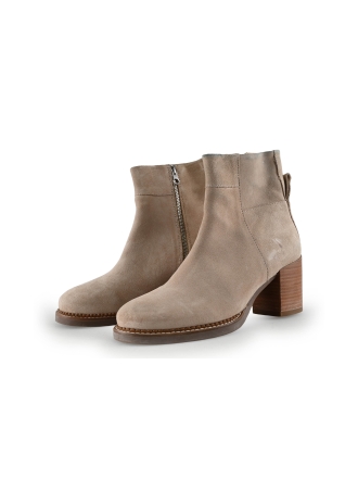 Shabbies Amsterdam Enkellaarzen Beige 330552
 Maat 39
 
