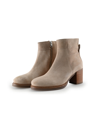 Shabbies Amsterdam Enkellaarzen Beige 330571
 Maat 39
 