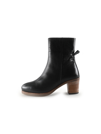 Shabbies Amsterdam Enkellaarzen Zwart 330617
 Maat 39
 