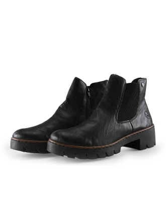 Rieker Chelsea boots Zwart 330626
 Maat 42
 