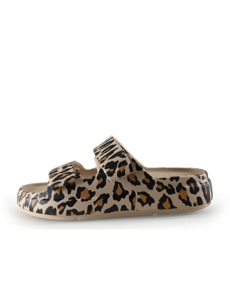 Claudia Ghizzani Slippers Panter 330634
 Maat 39
 