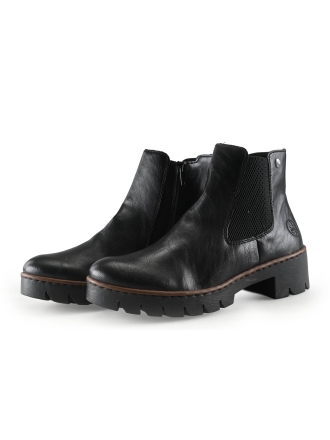 Rieker Chelsea boots Zwart 330805
 Maat 40
 