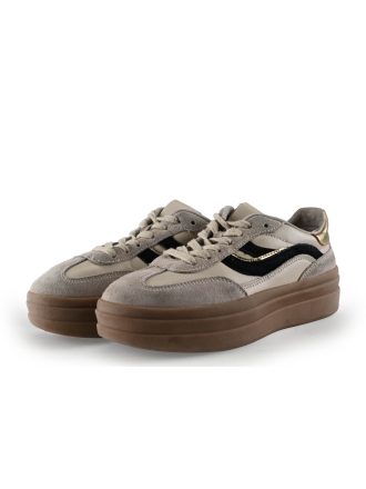 Manfield Sneakers Beige 331003
 Maat 37
 