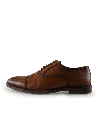Manfield Veterschoenen Cognac 331010
 Maat 43
 