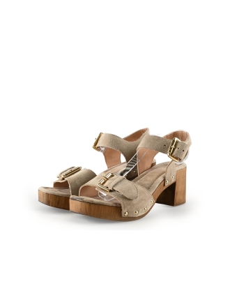 Notre-V Sandalen Beige 331143
 Maat 38
 