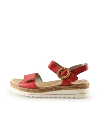 Remonte Sandalen Rood 331338
 Maat 40
 
