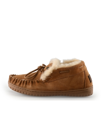 Warmbat Pantoffels Cognac 331348
 Maat 40
 