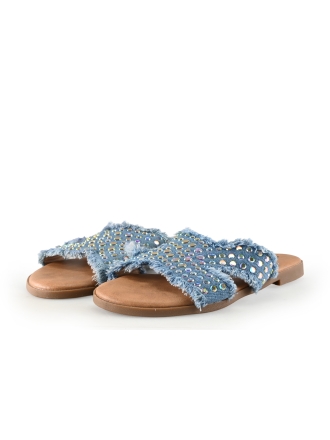 Ann Rocks Slippers Blauw 331431
 Maat 40
 