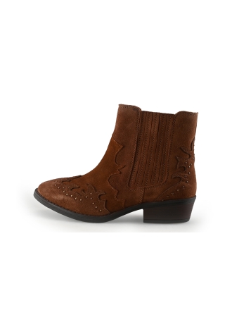 Muyters Cowboy laarzen Cognac 331478
 Maat 35
 