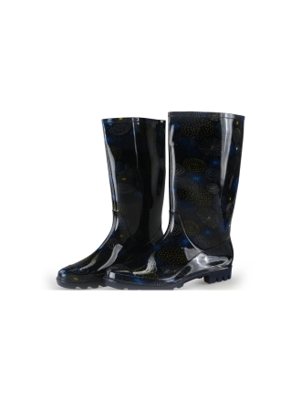 Xq Regenlaarzen Zwart 331924
 Maat 39
 