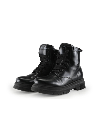 Tommy Hilfiger Veterboots Zwart 331974
 Maat 35
 