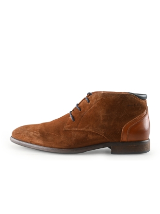 Van Lier Veterschoenen Cognac 332055
 Maat 44
 