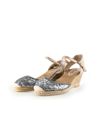 Pep Step Espadrilles Zilver 332095
 Maat 41
 