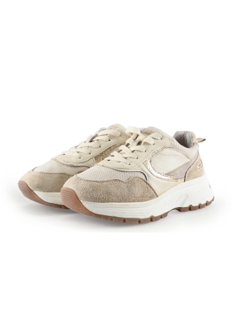 Manfield Sneakers Beige 332115
 Maat 38
 