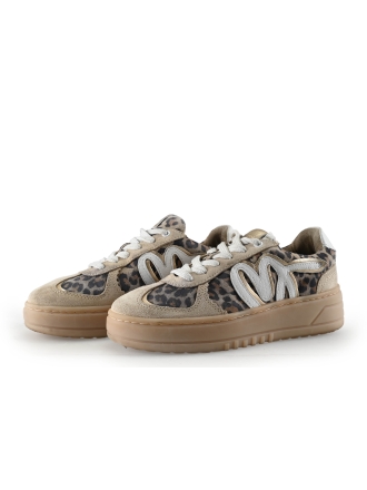 Manfield Sneakers Beige 332118
 Maat 36
 